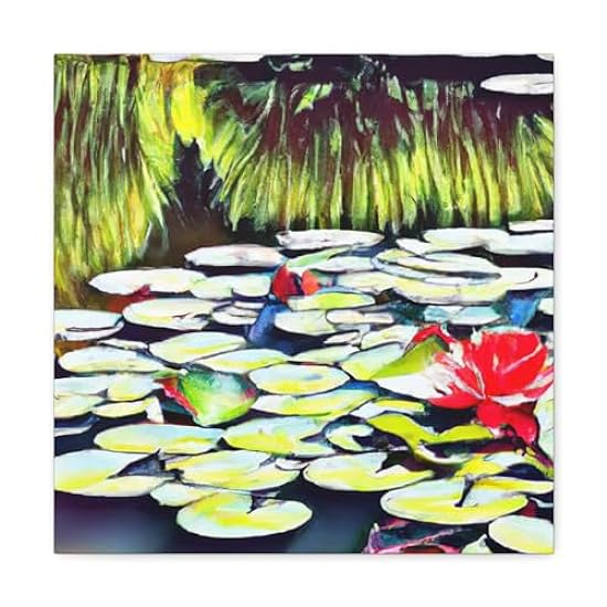 Lily in Meadow Dream. - Canvas 16″ x 16″ / Premium Gall