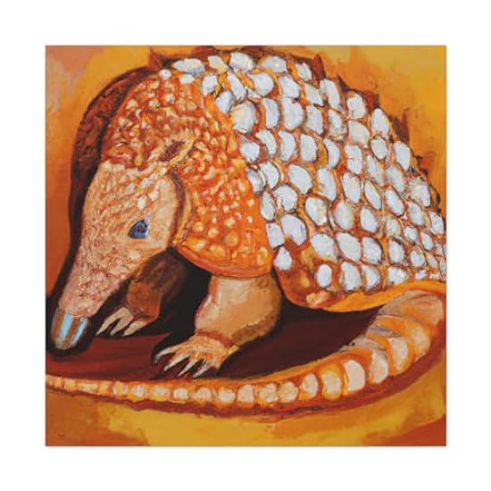 The Pangolin Sanctuary - Canvas 36″ x 36″ / Premium Gallery Wraps (1.25″) 682976332