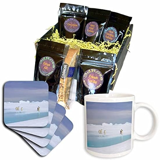 3dRose Antarctica, Snow Hill. Emperor penguins pause on their... - Coffee Gift Baskets (cgb-366291-1) 911835698