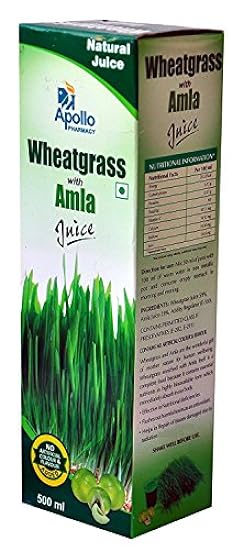 Wheatgrass with Amla Juice 500 Ml 741294119