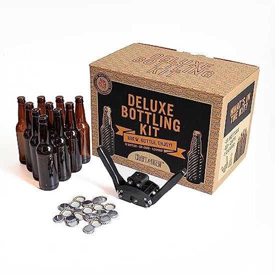 Deluxe Bottling Kit – Craft a Brew Homebrew Bottler Equ