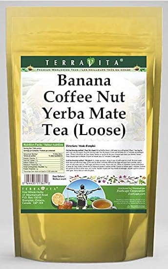 Banana Coffee Nut Yerba Mate Tea (Loose) (4 oz, ZIN: 56