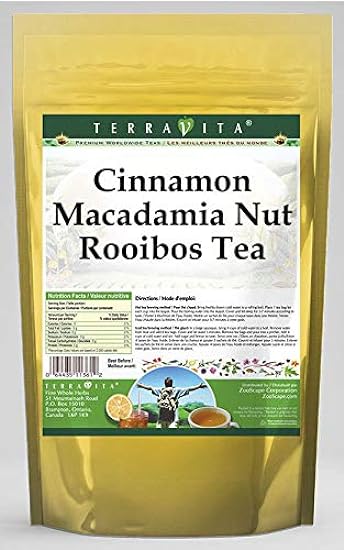 Cinnamon Macadamia Nut Rooibos Tea (25 tea bags, ZIN: 5