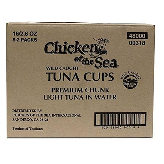Chicken of the Sea Chunk Light Tuna in Water, 2.80-Ounce (Pack of 8) 97765920