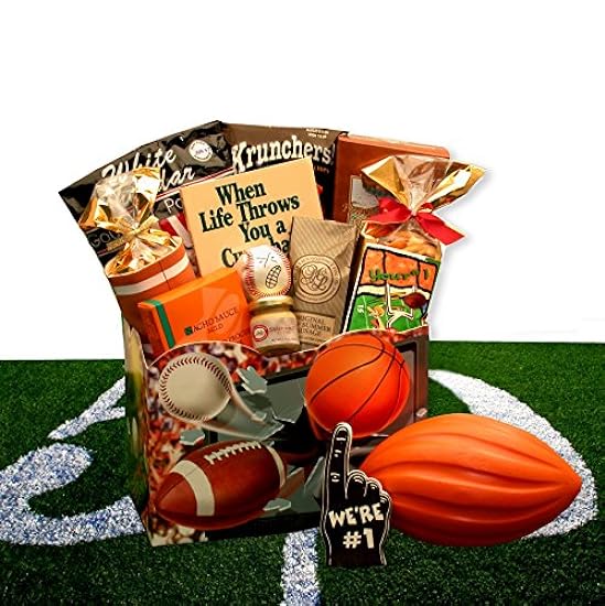 Football Sports Gift for Guys -Gourmet Snacks Gift Box 