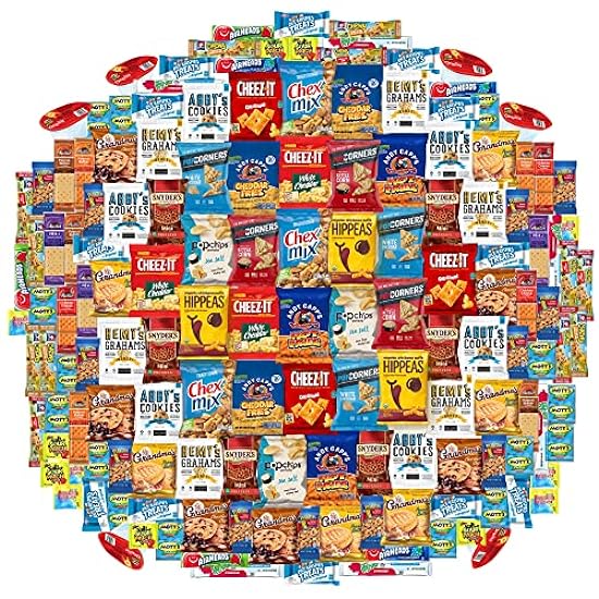 Cookies & Chips Ultimate Snacks Care Package Bulk Variety Pack Bundle Sampler (150 Count) 4990824
