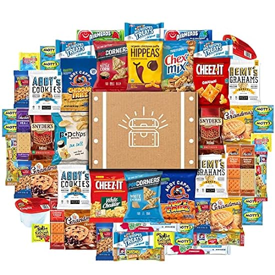 Cookies, & Chips Ultimate Snacks Care Package Bulk Variety Pack Bundle Sampler (50 Count) 552033354