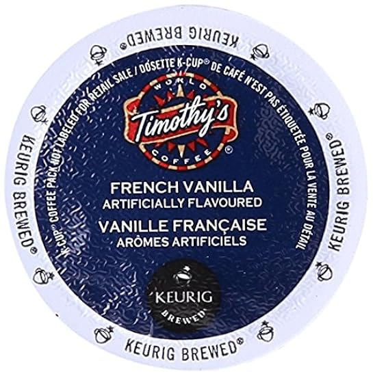 Timothy´s World Coffee, French Vanilla, K-Cup Port