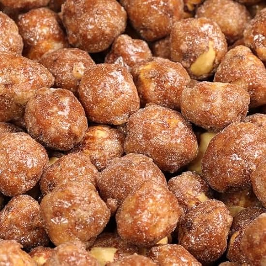 Gourmet Toffee Coated Macadamia by Its Delish, 2 lbs Bulk Bag, Sweet Crunchy Caramelized Nuts Snack 606565223