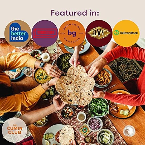 The Cumin Club Ready to Eat Indian Meal Kit, Comfort Indian Food Entrees, Vegetarian Ready to Eat Meals (Customer Favorites, Pack of 8) 380991293