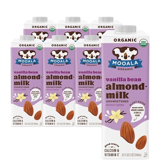 Mooala – Organic Vanilla Bean Almondmilk, Unsweetened, 