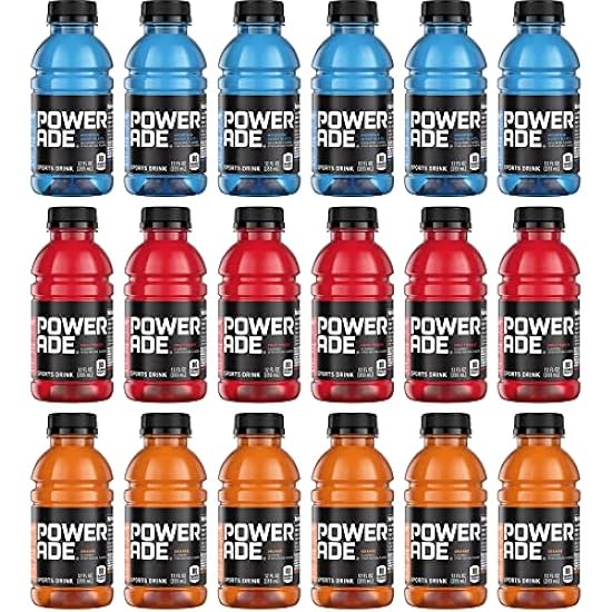 BEEQ BOX - (Pack of 18) Powerade Sports Drink Variety P