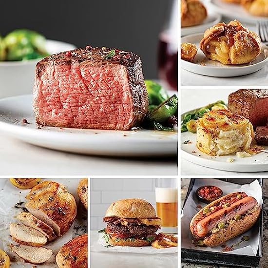 Omaha Steaks Grilling Essentials Package (Butcher´s Cut Filet Mignons, Air-Chilled Boneless Chicken Breasts, Omaha Steaks Burgers, Gourmet Jumbo Franks, Individual Scalloped Potatoes, and more) 446440092